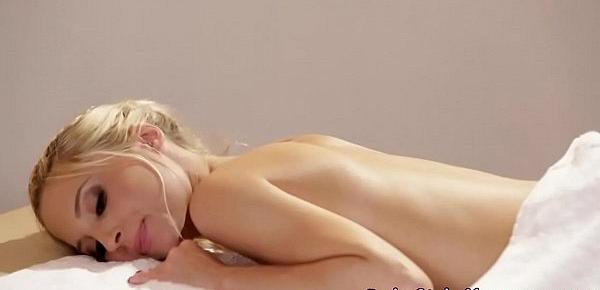 Lesbian masseuse pleasuring her sulty client